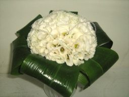 זר כלה ליזיאנטוס לבן