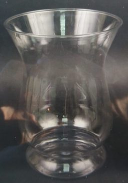 אגרטל פלטיק דמוי זכוכית