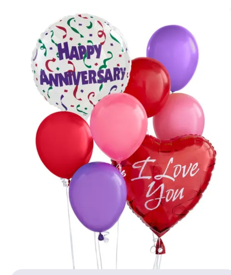 זר בלונים 19