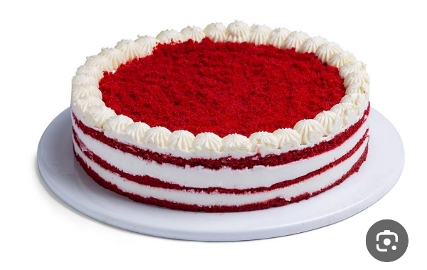 עוגה עגולה וולווט